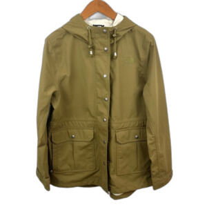The North Face Military Olive Women’s Kepplier Hooded Rain Jacket Size XL